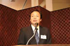 Congratulatory speech and toast by Mr. Ryo Ochitani, Director, IPSJ, at dinner party