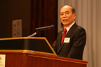 Welcoming speech by Mr. Kaoru Yano,
President of NEC C&C Foundation