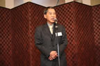 Congratulatory talk by Dr. Yoichi Tohkura on behalf of the guests for Dr. Fumitada Itakura
