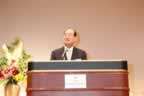 Welcoming speech by Mr.Hajime Sasaki, President of NEC C&C Foundation