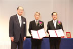 Dr. Hiroyuki Sakaki and Dr. Yasuhiko Arakawa