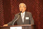 Congratulatory talk by Prof. Syoichi Noguchi representing the guests of Prof. Norman Abramson