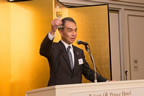 Congratulatory speech and toast by Dr. Katsumi Emura